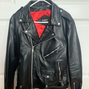 Straight To Hell Commando Leather Jacket